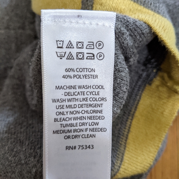 Cynthia Rowley Gray Sweater L - Picture 3 of 4